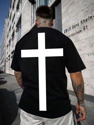 Tricou Bărbați CROSS #1 OVERSIZED