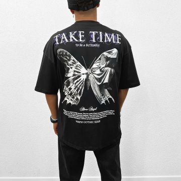 Ανδρικό T-shirt TAKE TIME OVERSIZED