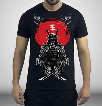 T-shirt Ανδρικό SAMURAI 3 BLACK