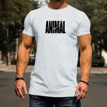 Tricou Bărbați ANIMAL ALB