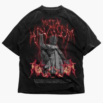 Tricou Bărbați Metal Kingdom Oversized