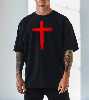 Tricou Bărbați Cross10 Oversized