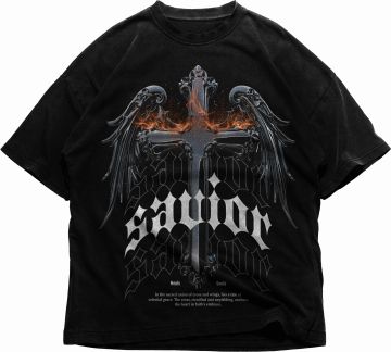 Tricou Bărbați Savior Oversized