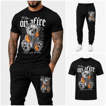 Echipă sportivă masculină (trening și tricou) – On Fire