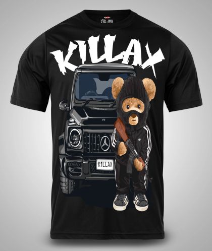 Ανδρικό T-shirt Bear G-Class ΜΑΥΡΟ