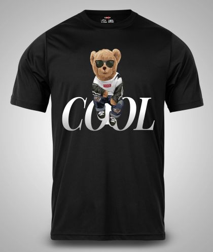 Tricou Bărbați Cool Bear NEGRU