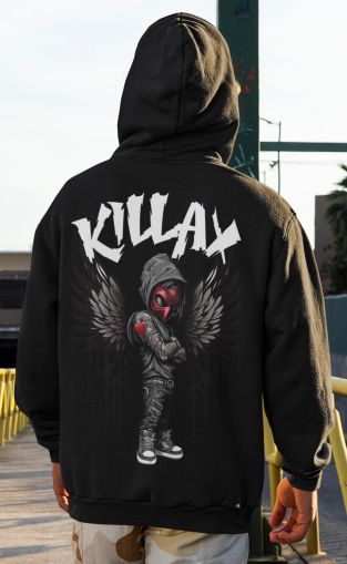 BLACK ANGEL KILLAX HOODIE