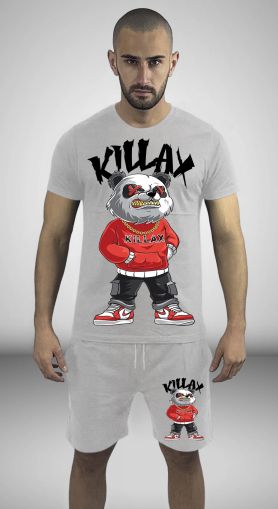 Σορτς αθλητικού εξοπλισμού KILLAX BEAR GREY