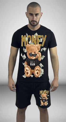 Еchipament sportiv pantaloni scurți MONEY BEAR NEGRO