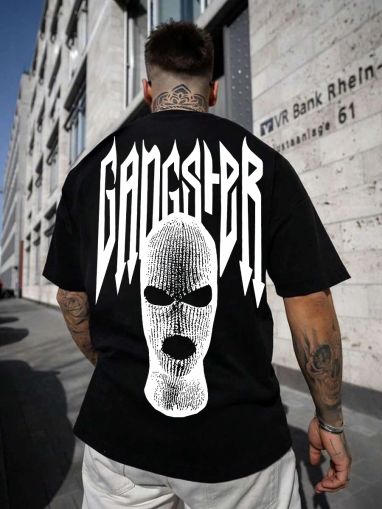 Tricou Bărbați GANGSTER OVERSIZED