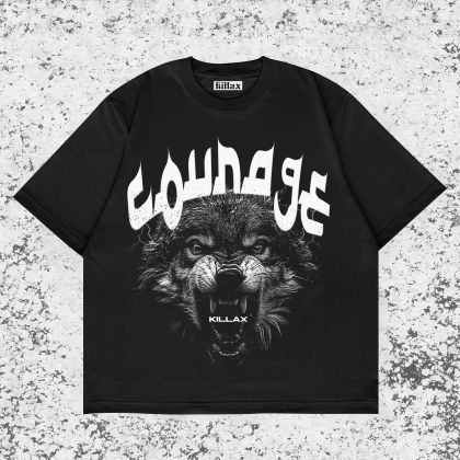 Tricou Bărbați COURAGE Oversized