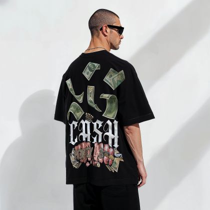 Tricou Bărbați CASH1 Oversized