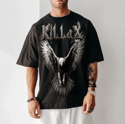 Tricou Bărbați KillaxEagle2 Oversized