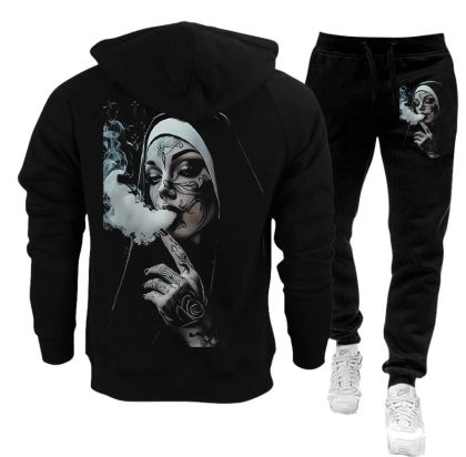 Set trening bărbați (hanorac și pantaloni) - 109