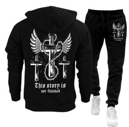 Set trening bărbați (hanorac și pantaloni) - 81