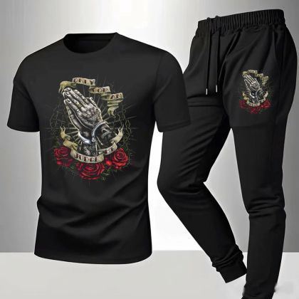 Echipă sportivă masculină (trening și tricou) – Only God