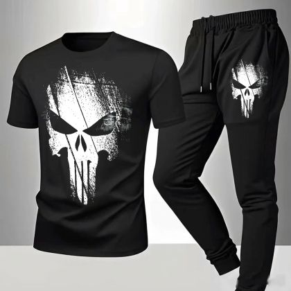 Echipă sportivă masculină (trening și tricou) – Skull 2