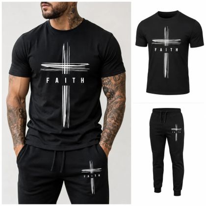Echipă sportivă masculină (trening și tricou) – 112