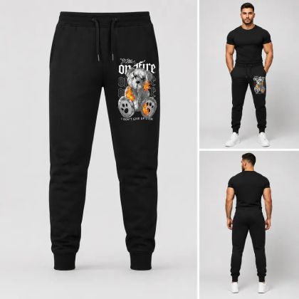 Pantaloni sport pentru bărbați / Pantaloni de trening - ON FIRE