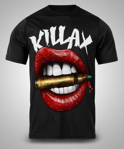 Ανδρικό T-Shirt Killax Bullet ΜΑΥΡΟ