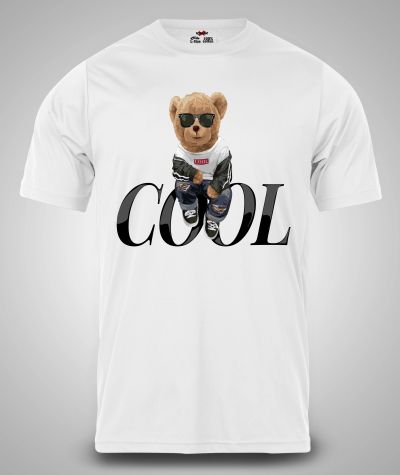 Tricou Bărbați Cool Bear ALB