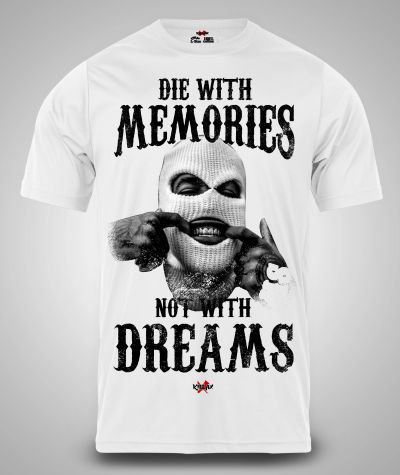 Tricou bărbați Memories ALB