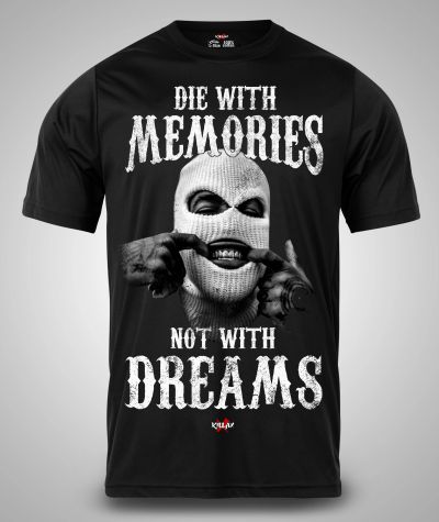 Ανδρικό T-shirt Memories ΜΑΥΡΟ