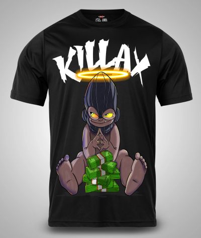 Tricou bărbați Killax Baby NEGRU