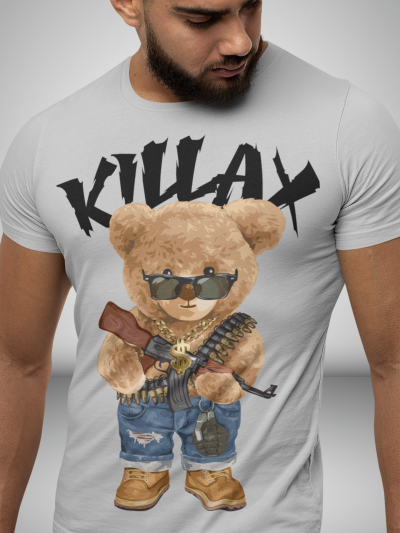 TTricou Bărbați AK47 Bear GRI