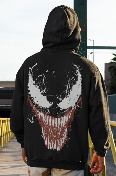 Hoodie VENOM#2 BLACK