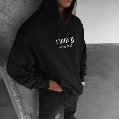 ΧΡΗΜΑΤΑ ΣΤΟ ΜΥΑΛΟ ΜΟΥ ΜΑΥΡΟ HOODIE