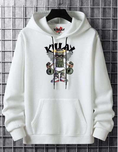 HOODIE BOMB MONEY WHITE