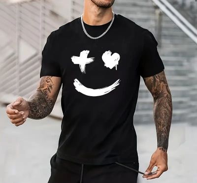 Tricou Bărbați X FACE 1 Alb