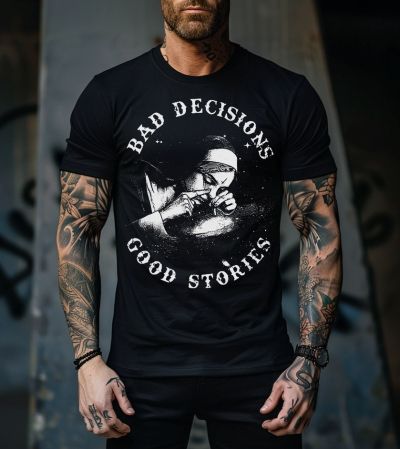 Ανδρικό T-shirt MAKAVELI ΓΚΡΙ OVERSIZED
