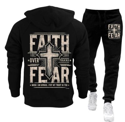 Set trening bărbați (hanorac și pantaloni) - 113