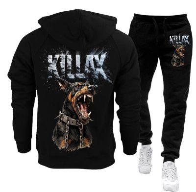 Set trening bărbați (hanorac și pantaloni) - 96