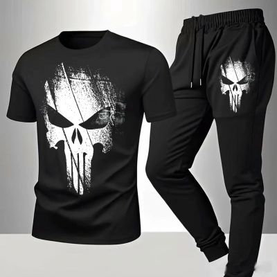 Echipă sportivă masculină (trening și tricou) – Skull 2