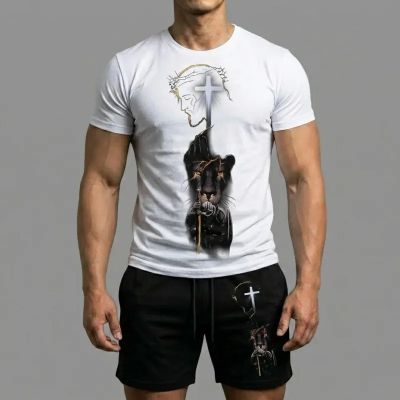 Еchipament sportiv pantaloni scurți 265 ALB