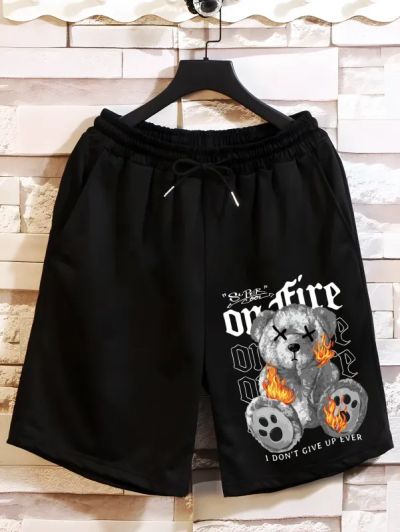 Еchipament sportiv pantaloni scurți On Fire ALB