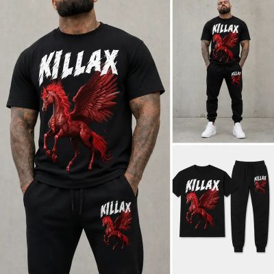 Echipă sportivă masculină (trening și tricou) – RED UNICORN