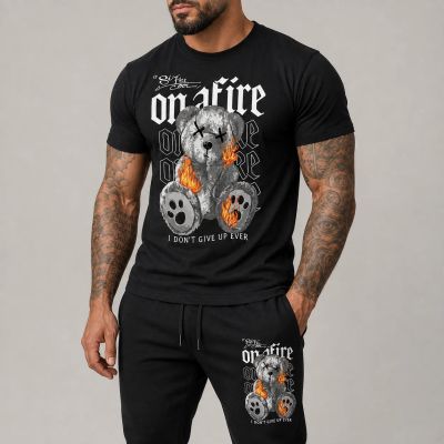 Echipă sportivă masculină (trening și tricou) – On Fire
