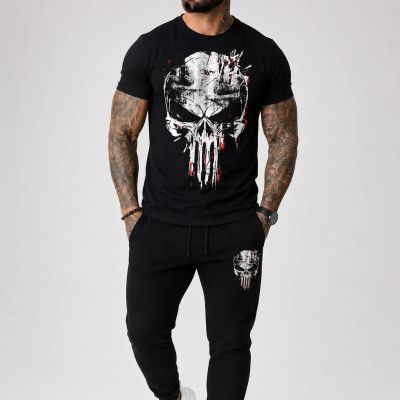 Echipă sportivă masculină (trening și tricou) – PUNISHER 3 TRAINING